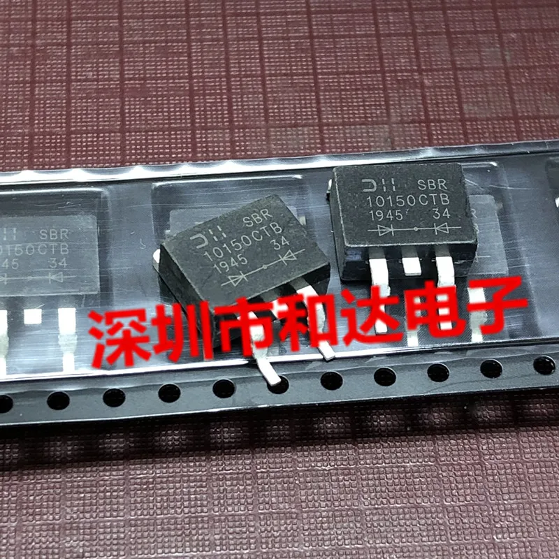 5 pezzi SBR10150CTB 150 V 10 A