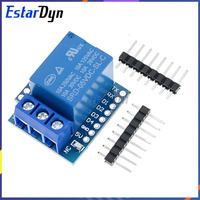 Hot Sale 1-Channel 5V Relay Module High/Low Level Trigger with Optocoupler for D1 mini ESP8266 Arduino IoT Home Automation