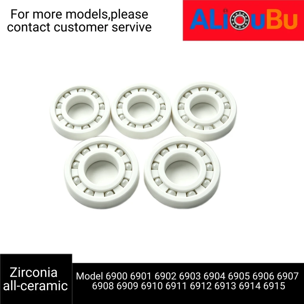 

Zirconia thin-walled all-ceramic bearing,model 6900 6901 6902 6903 6904 6905 6906 6907 6908 6909 6910 6911 6912 6913 6914 6915