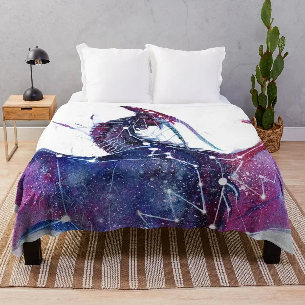

Galaxy Dragon Throw Blanket