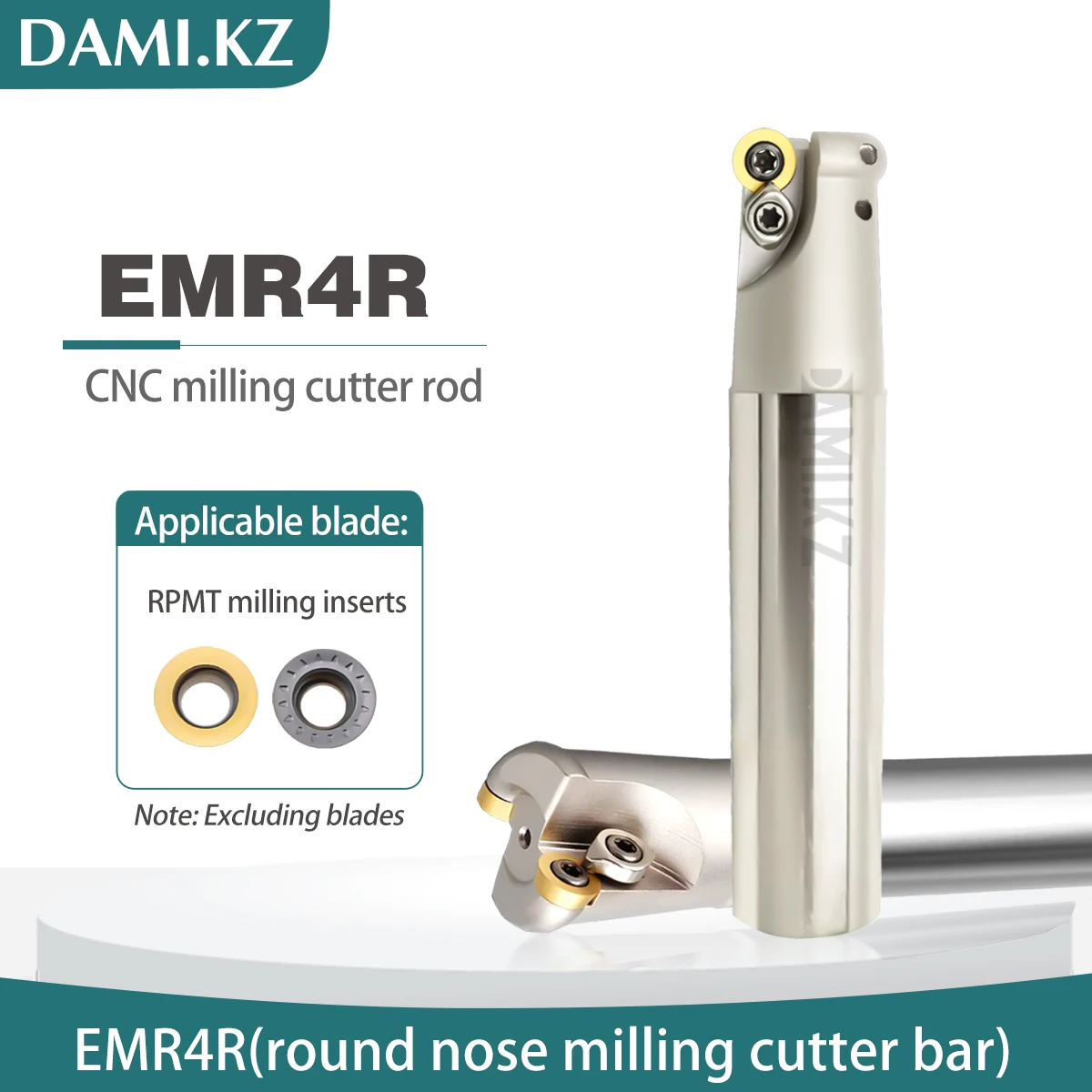 CNC Lathe Tools Milling Cutter Round Nose End Milling Cutter Bar EMR C10 C12 C15 C15.6 C16 C19 C20 C25 2.5R 4RMilling Cutter Bar