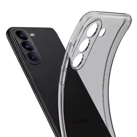 Ultra Thin Clear Silicone Case For SamSung s galaxy s23 s20 s21 s24 Ultra Plus FE Transparent Solid Color Soft TPU Bumper Case