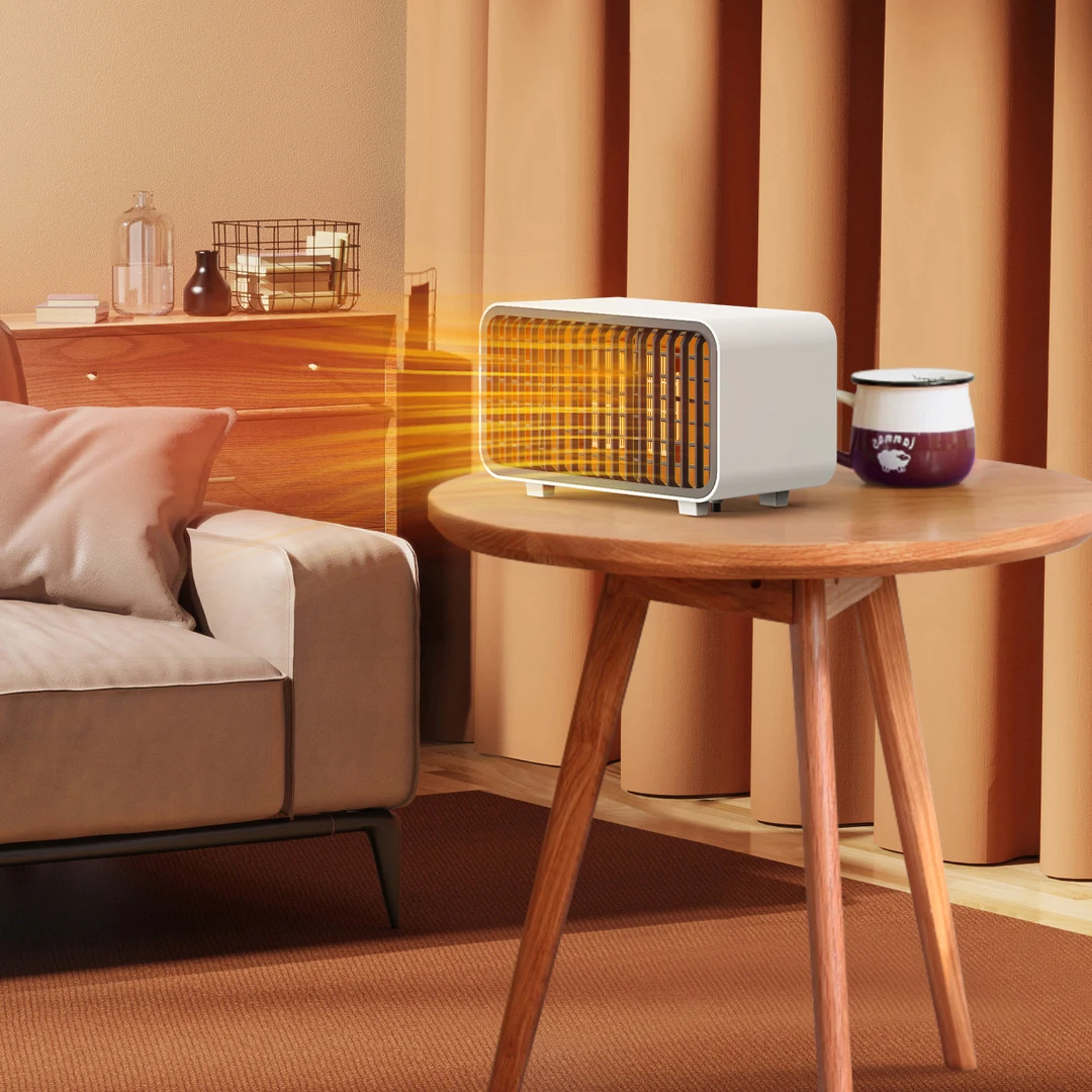 Xiaoda 220 فولت سخان سطح المكتب صغير محمول سخان داخلي 900 واط PTC 3-ثانية التدفئة 30dB الضوضاء الشتاء مكتب التدفئة تجفيف الملابس