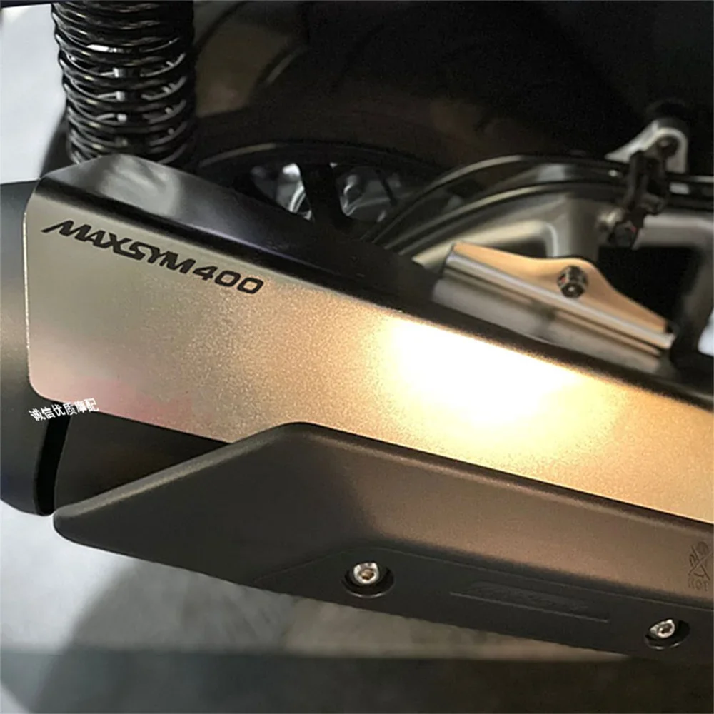 

For SYM Maxsym 400 retrofitted accessory exhaust pipe heat shield SYM 400 2021 motorcycle exhaust shield