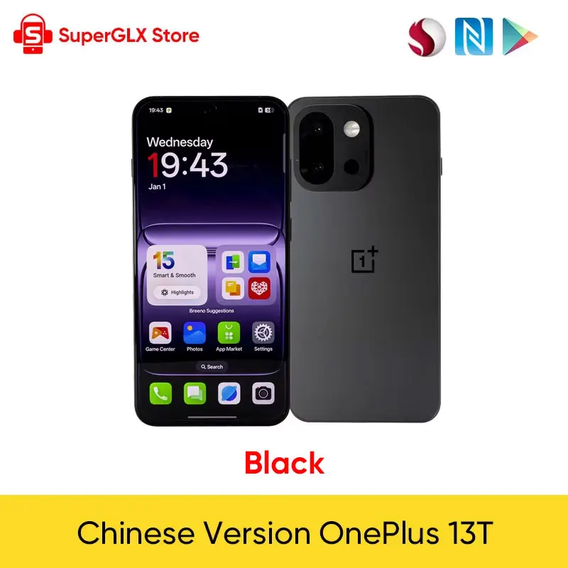 OnePlus 13T 5G Smartphone 6.32 120Hz AMOLED 6260mAh