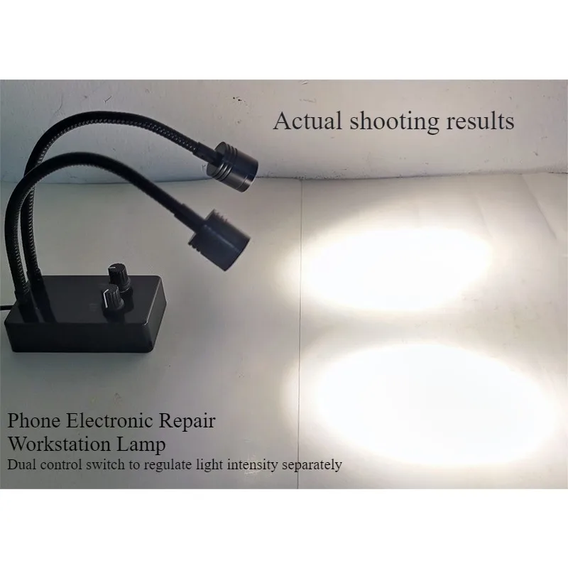 

Microscope LED Light Source Gooseneck Lamp Illuminators for Industrial Camera Microscopio Digital Phone Soldering Repair Welding