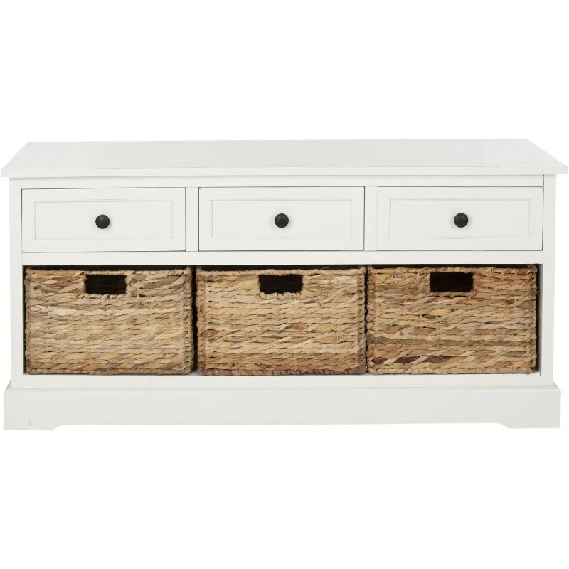 Modern Style Large Capacity 3 Drawer Storage Cabinet, Suitable for Bedroom Living Room Storage