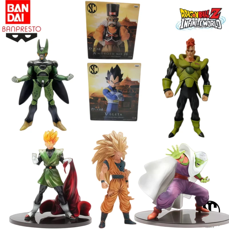 

В наличии: Оригинальная коллекционная фигурка Bandai Banpresto Сон Гохан и Вегета IV, новая, в коробке, для гаражного коллекционирования.