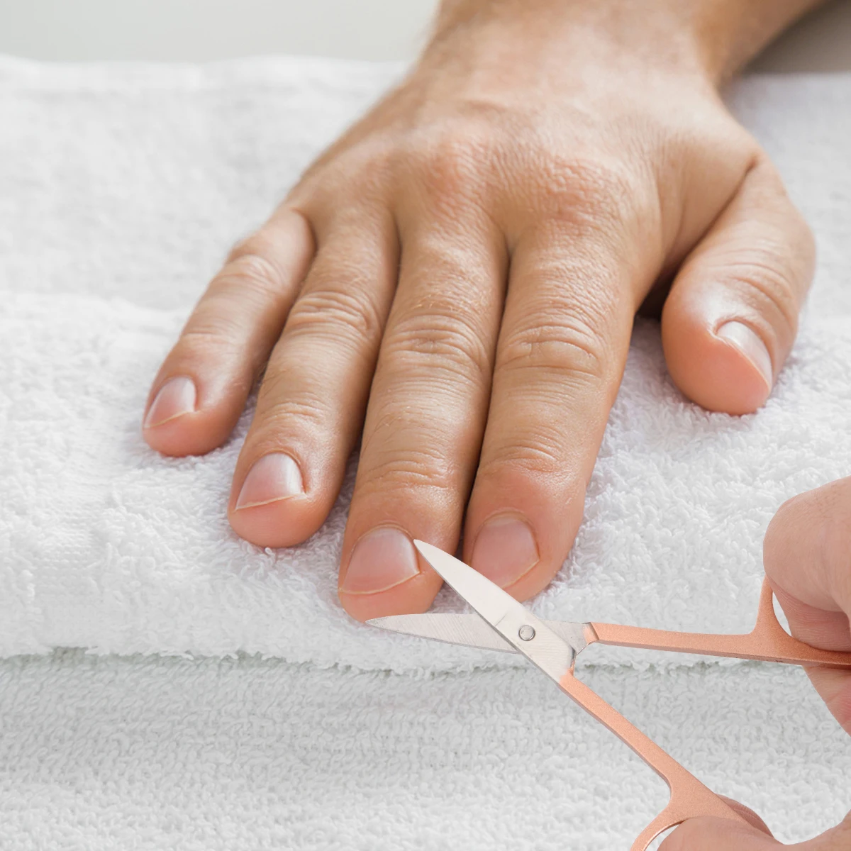 

Stainless Steel Nail Scissors Set Tools for Art Fingernail Cutter Kit Clippers Manicure File