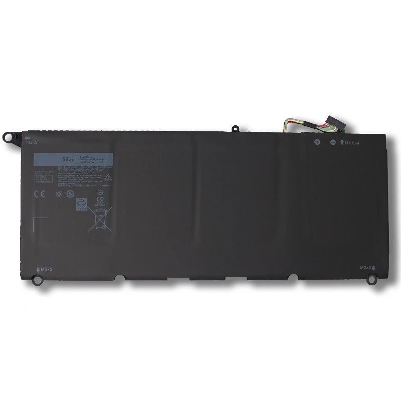 7.4V 56Wh/6930mAh 90V7W Rechargeable Li-Ion Battery for Dell Xps 13 9343 9350 Laptop Batteries