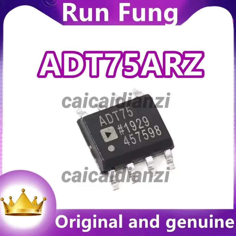 10Pcs/Lot   New Original  ADT75ARZ ADT75 Temperature Sensor Digital, Local -55°C ~ 125°C 11 b 8-SOIC