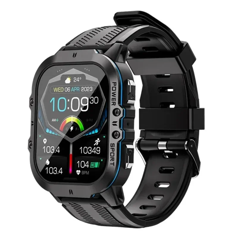 

2024 New C26 Smartwatch for Men - Outdoor Sport. Bluetooth Call. 1.96" AMOLED Large Screen. Health Monitor. Fitness Tracker.