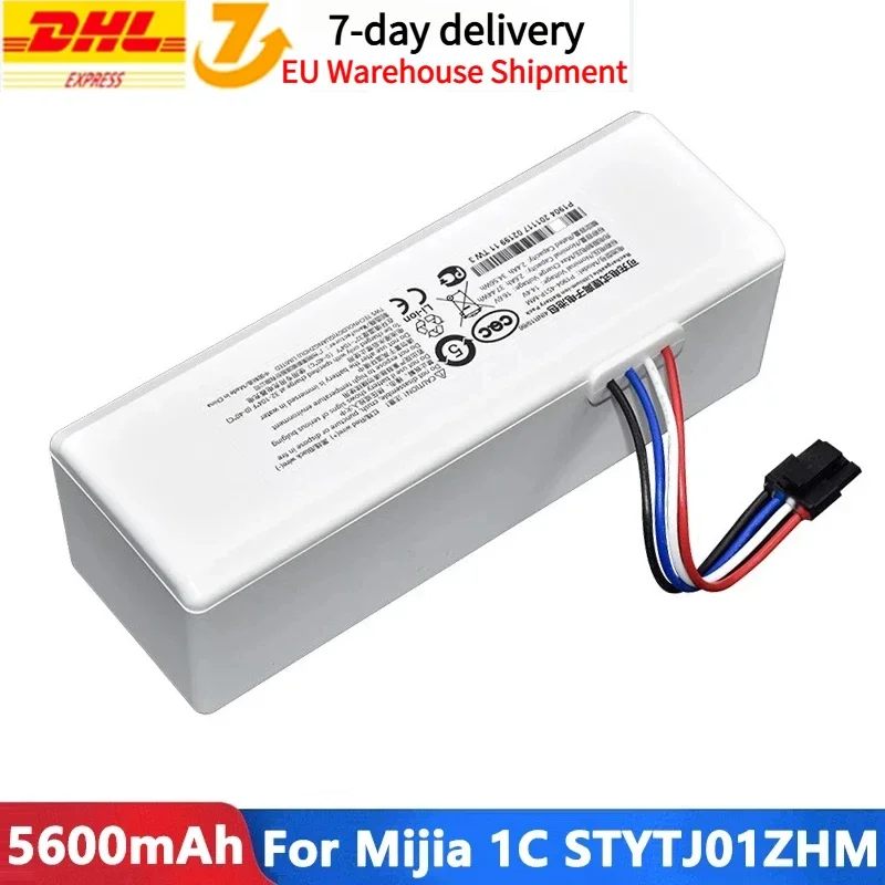 14.4V P1904-4S2P-MM Replacement Battery For Xiaomi Mijia 1C STYTJ01ZHM Robot Vacuum Mop Cleaner Accessories original SKV4093GL