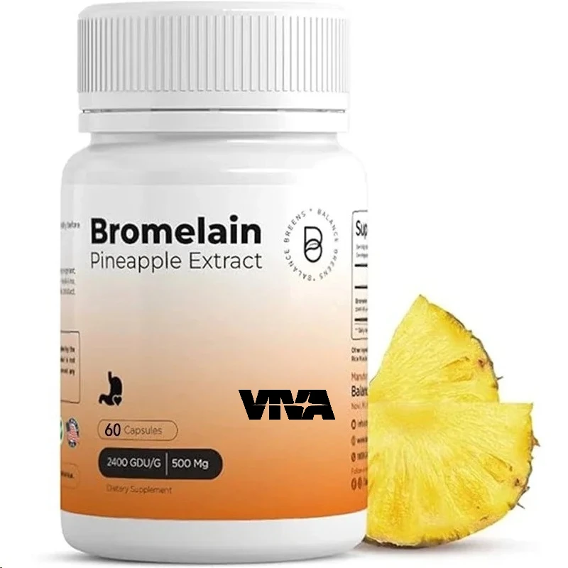 

Защита ананаса — экстракт ананаса, пищеварительный фермент — добавка для поддержки пищеварения и поддержки суставов