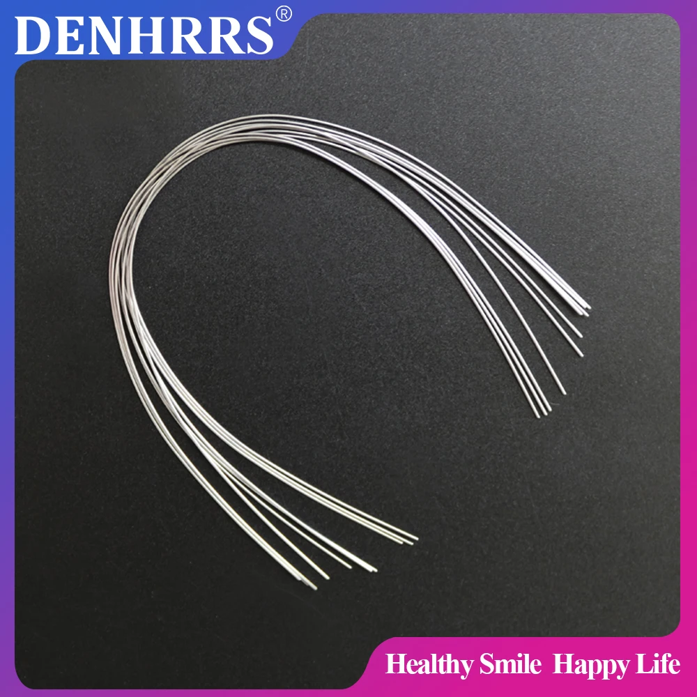 2Packs Orthodontic Dental Thermal Activated Niti Ovoid Arch Wire (1Upper+1Lower)