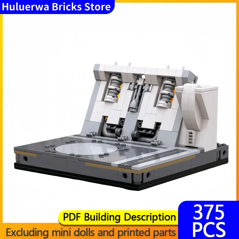 Star Movies Model MOC Building Bricks Military Negotiation Room Modular Technology Gifts Holiday Assemble Children Toys Suit