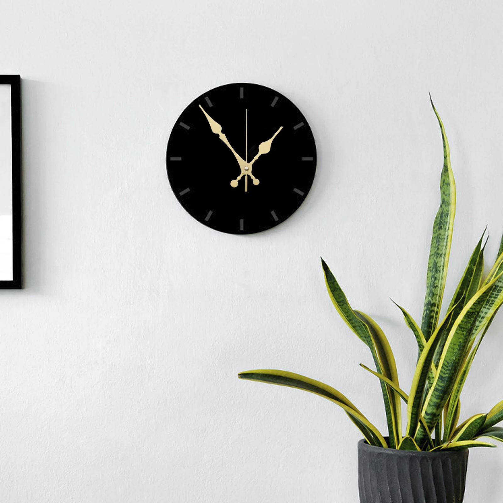 

4 Sets Wall Clock Movement DIY Parts Hands Kit Mechanism Replacement Extra Long Shaft