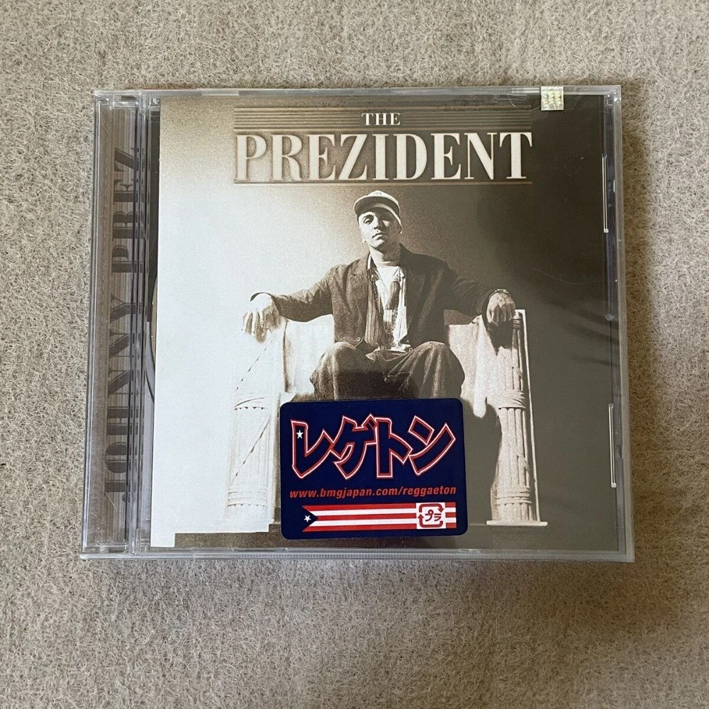 

Johnny Prez The Prezident CD 2005 Latin Hip Hop Rap Album Tu Pum Pum Salsa Mix Rare Import New Sealed Disc Party Beats