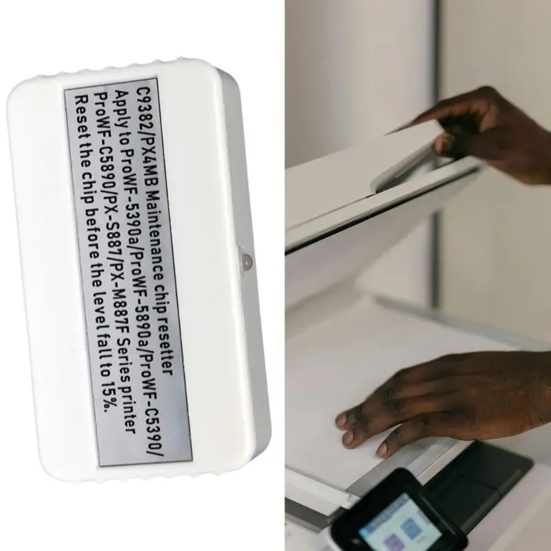 Caixa manutenção chip cartucho reposição C9382 para força trabalho WF-C5310 WF-C5810 WF-C5890 C5390