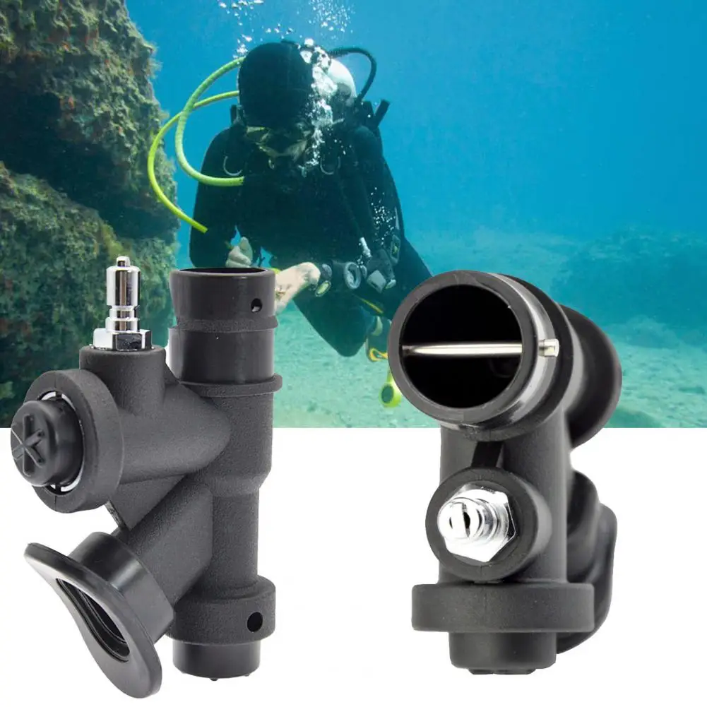 

VL-01 K-Shaped Inflation Valve Wear-resistant Accessories Portable BCD Power Inflator for Diving