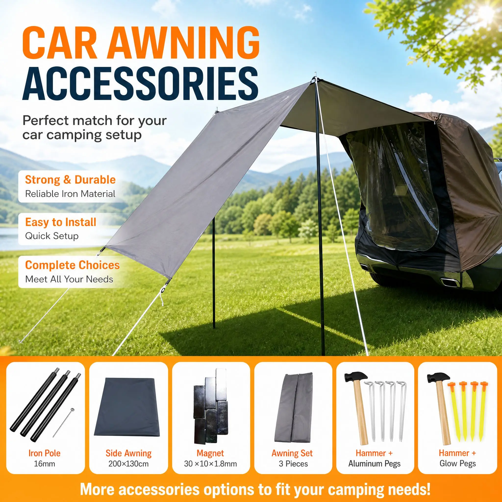 tenda-da-campeggio-grande-per-suv-con-area-barbecue-protezione-da-pioggia-e-sole-tre-porte-recinzione-in-ferro-attrezzatura-da-esterno-per-piu-persone