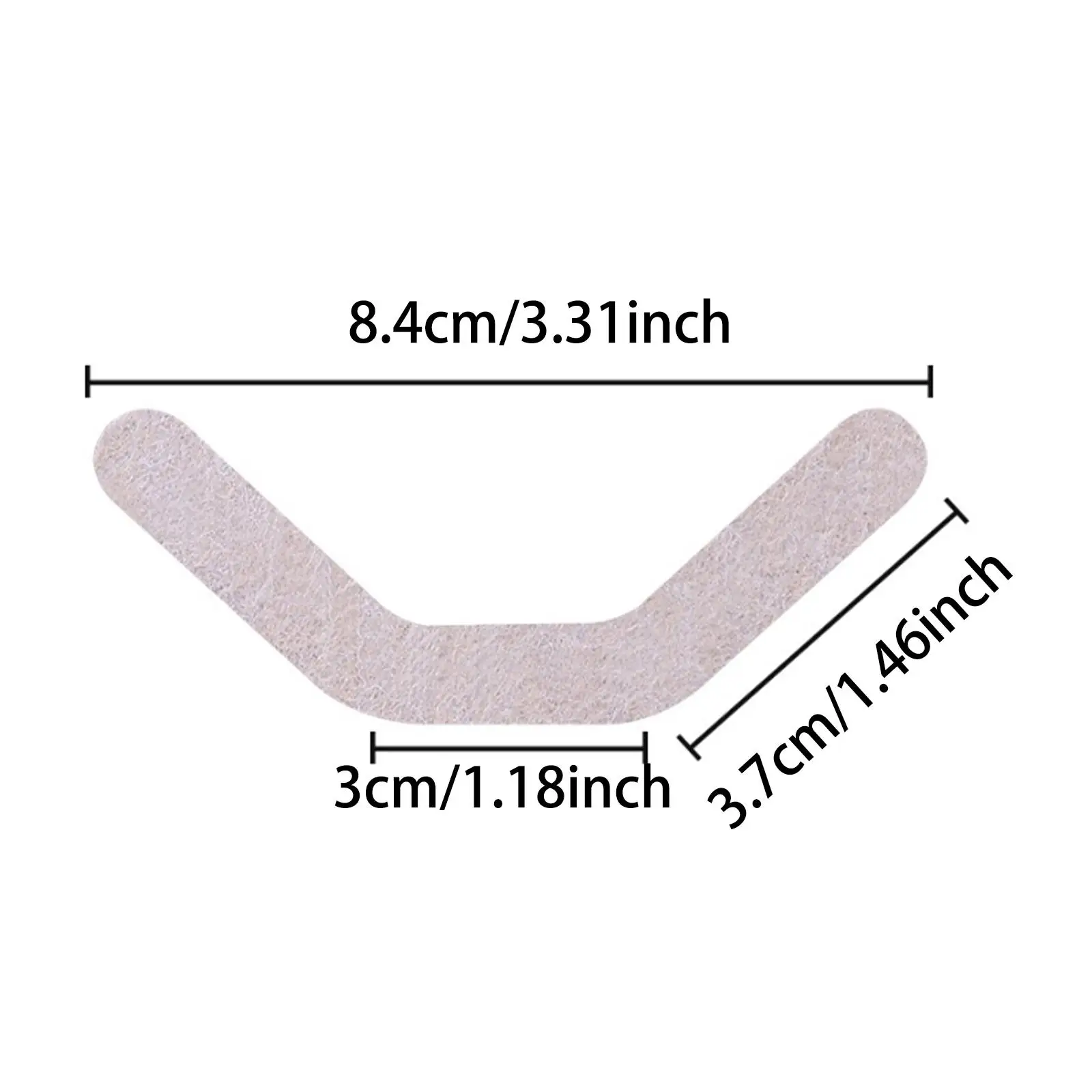 20x Chair Foot Pads Floor Protector DIY Crafting Furniture Leg Pads Chair Leg Pads for Office Wood Floors Hardwood Floors