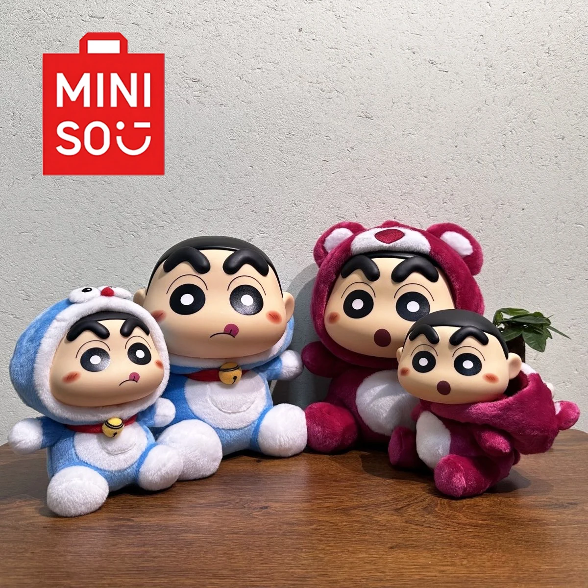 جديد مينيسو تلوين شين-شان لعبة من الفينيل دمية صندوق أعمى عمل الشكل لطيف الكرتون الفتيان والفتيات هدية عيد ميلاد ولعبة قابلة للجمع