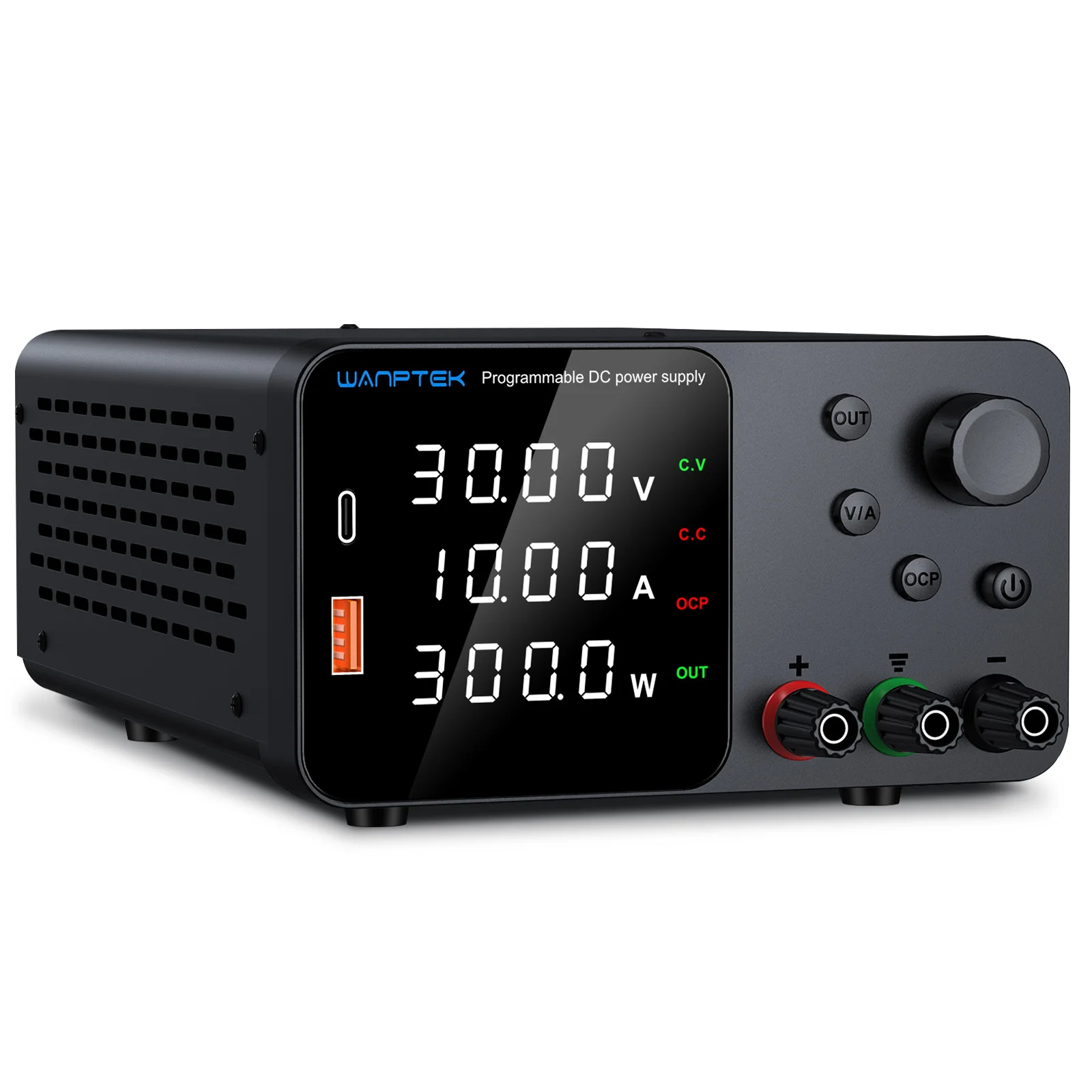 

Регулируемый источник питания постоянного тока TPS1602 — источник питания для рабочего стола 16 В, 2 А для лабораторных, ремонтов электроники и исследований.