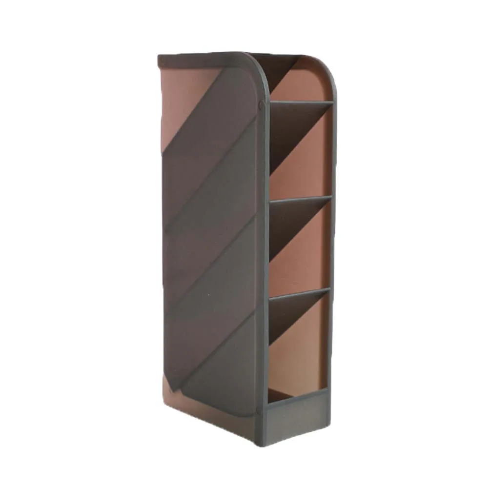 

Plastic Pen Holder Black Scratch Resistant Desktop Organizer For Stationery Pencil Chopstick Storage