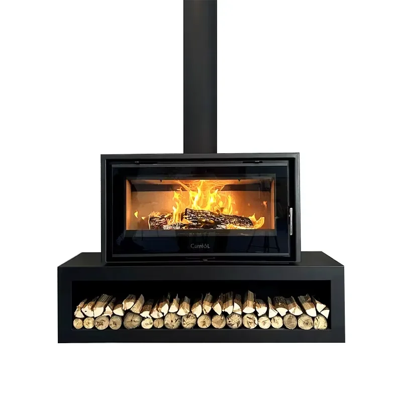 Indoor Home Heating Fireplace Inserts Wood Burning Stove Fireplace Fireplace Steel Plate Wood Stove