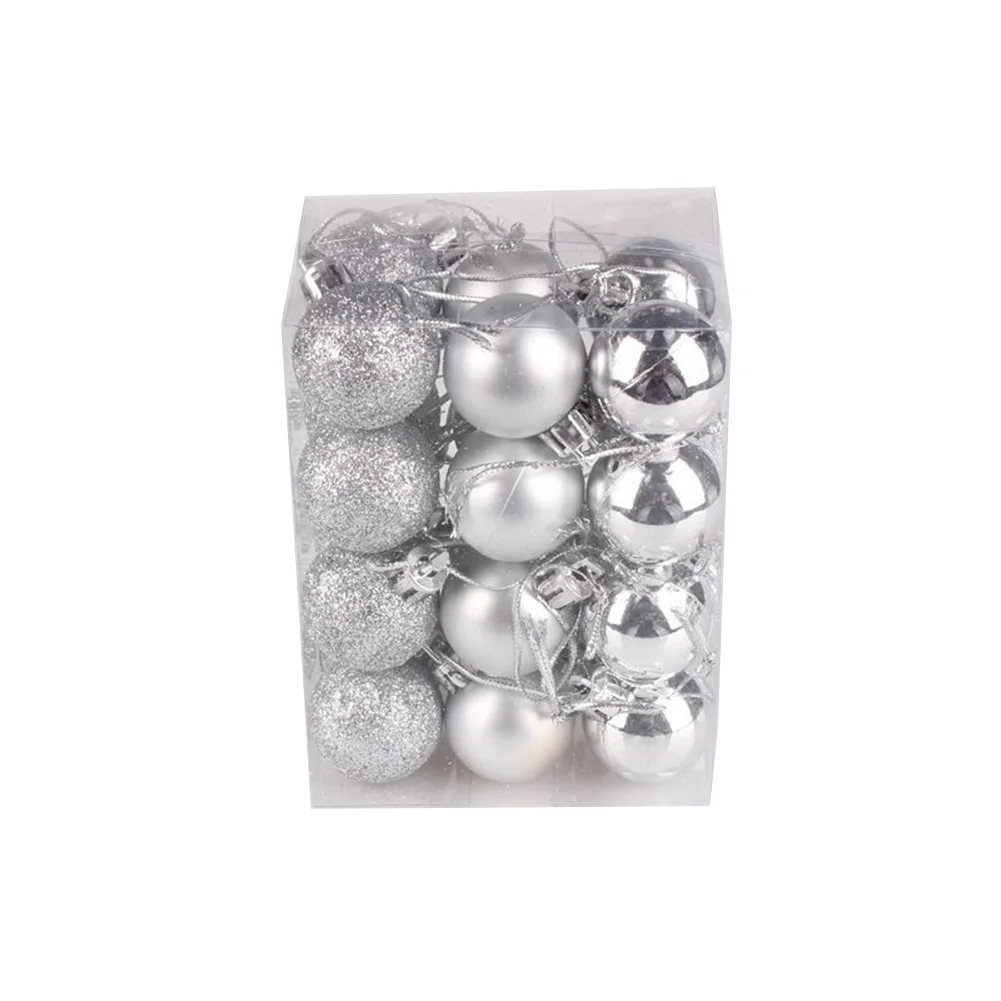 كرات عيد الميلاد كرات الديكور عيد الميلاد الديكور البلاستيك استبدال الملحقات ارتفع الأحمر الأخضر الداكن الوردي