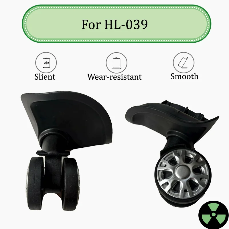 

For HL-039 Silent Wheels Replacement Luggage Wheels - Smooth Travel Experience Compatible with Luggage Brands