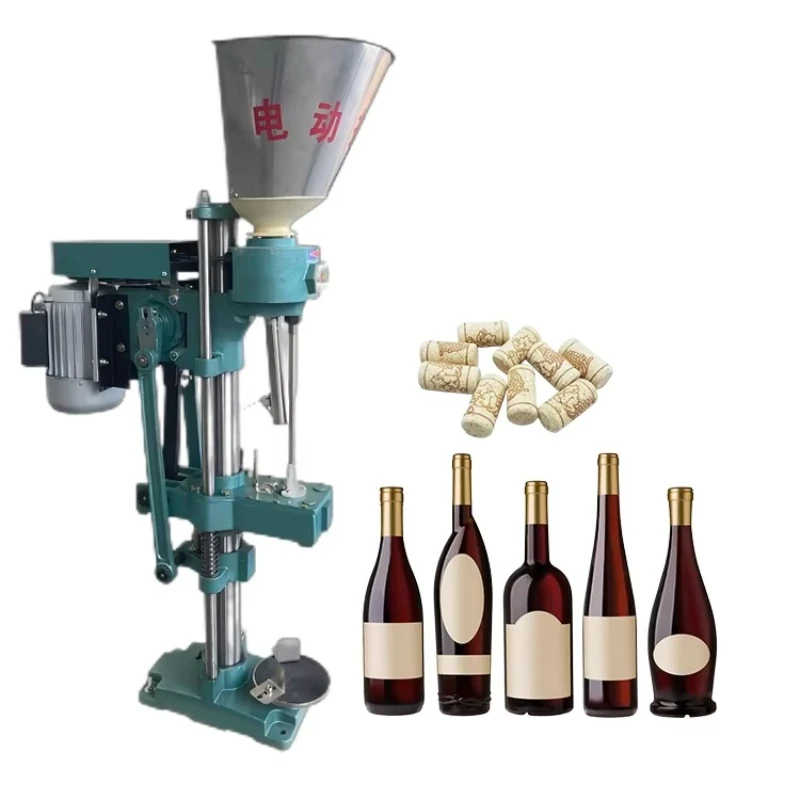 

Semi-automatic and manual control bottle champagne opener bottle sealing machine