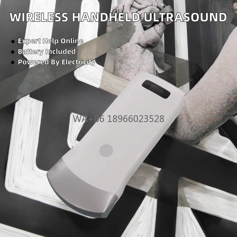 

Портативный беспроводной ультразвуковой конвексный датчик ZY-C3 с встроенным аккумулятором, пластиковый корпус, гарантия 1 год