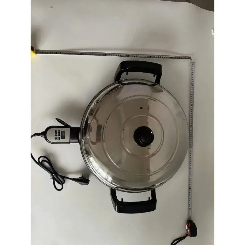 Ethiopia Injera Somaian Anjero Crepe Lefse Mogogo Mitad Pancake Teff Maker 40cm 220V Electric Baking Pan Ready for Shipment