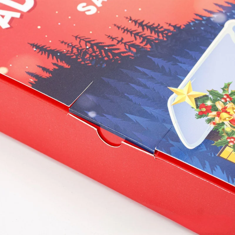 Custom Recyclable Custom Advent Calendar Box Adventskalender Calendrier De L'Calendario De Adviento