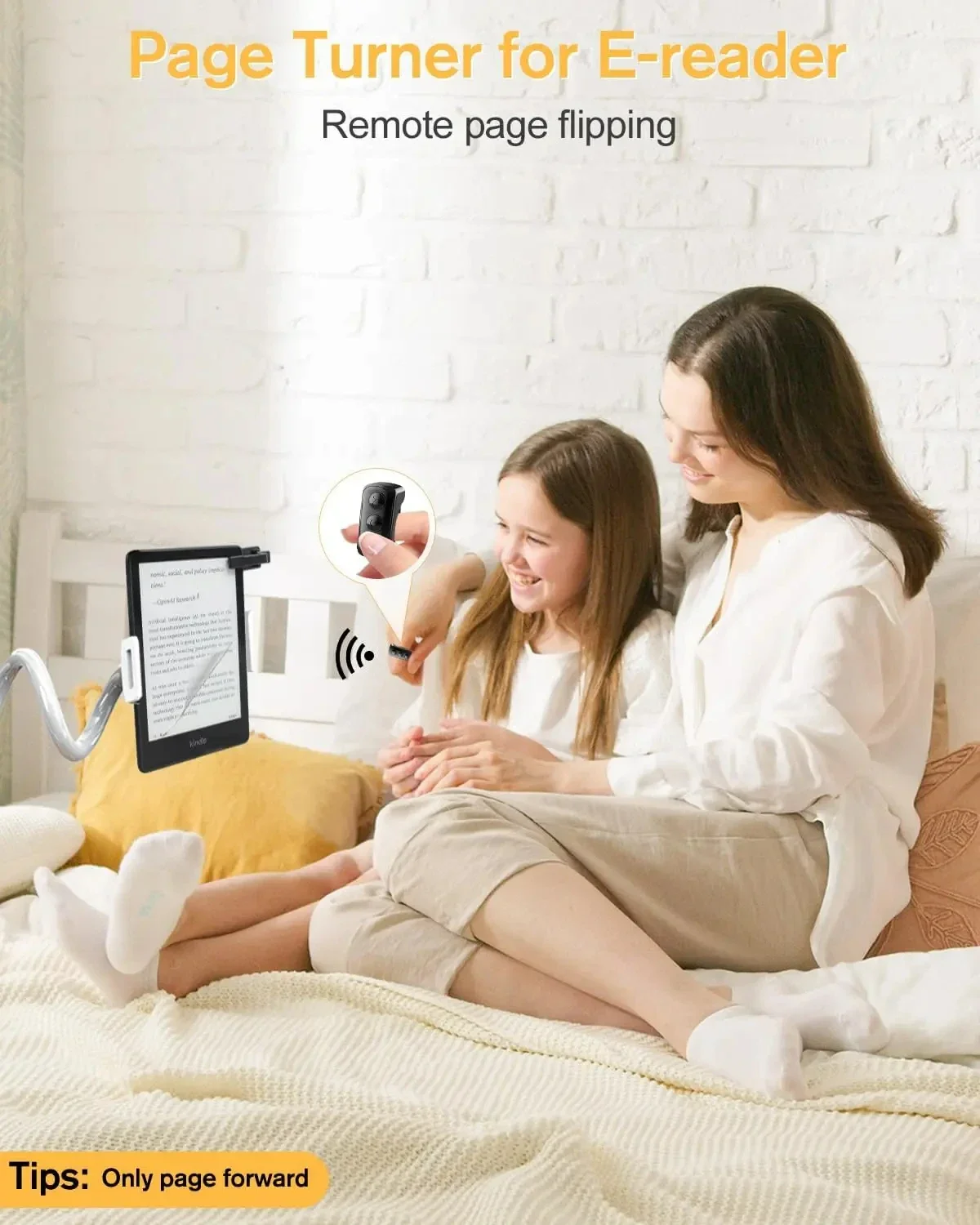 Nieuwe Smart Page Turner Bluetooth E-Reader Controller Afstandsbediening Page Turner Ring voor Kindle Kobo Oasis TikTok Camera Sluiter