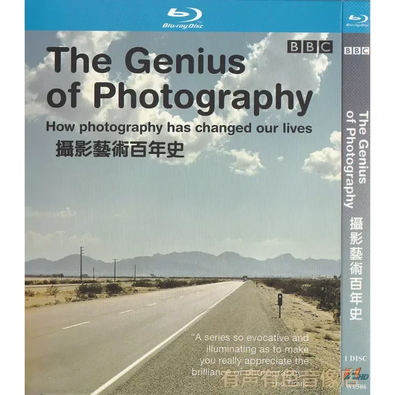 BBC high definition documentary, a hundred years of photographic art, disc bd blu-ray 1 disc