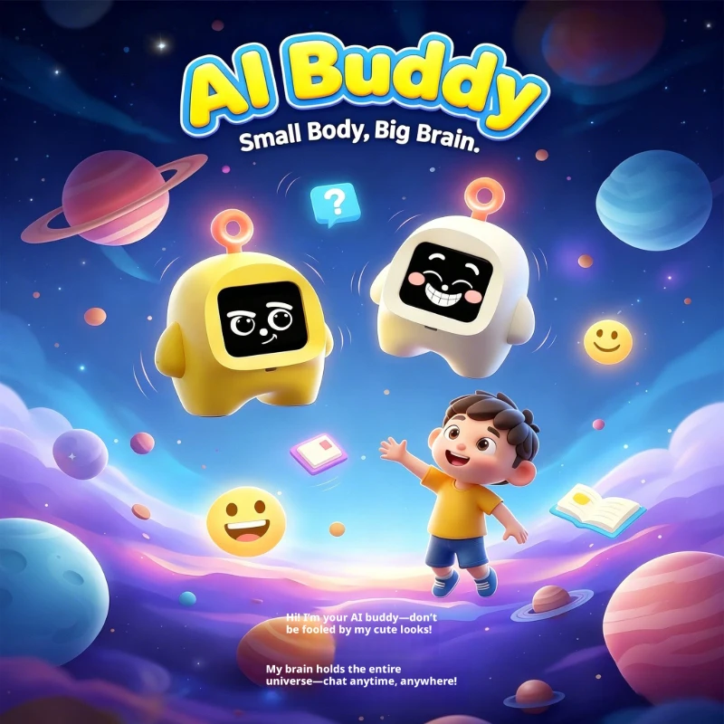 Intelligent Small Robot Emotional Companionship Multiple Expressions Support Many Countries Languages Dialogue Intelligent learn