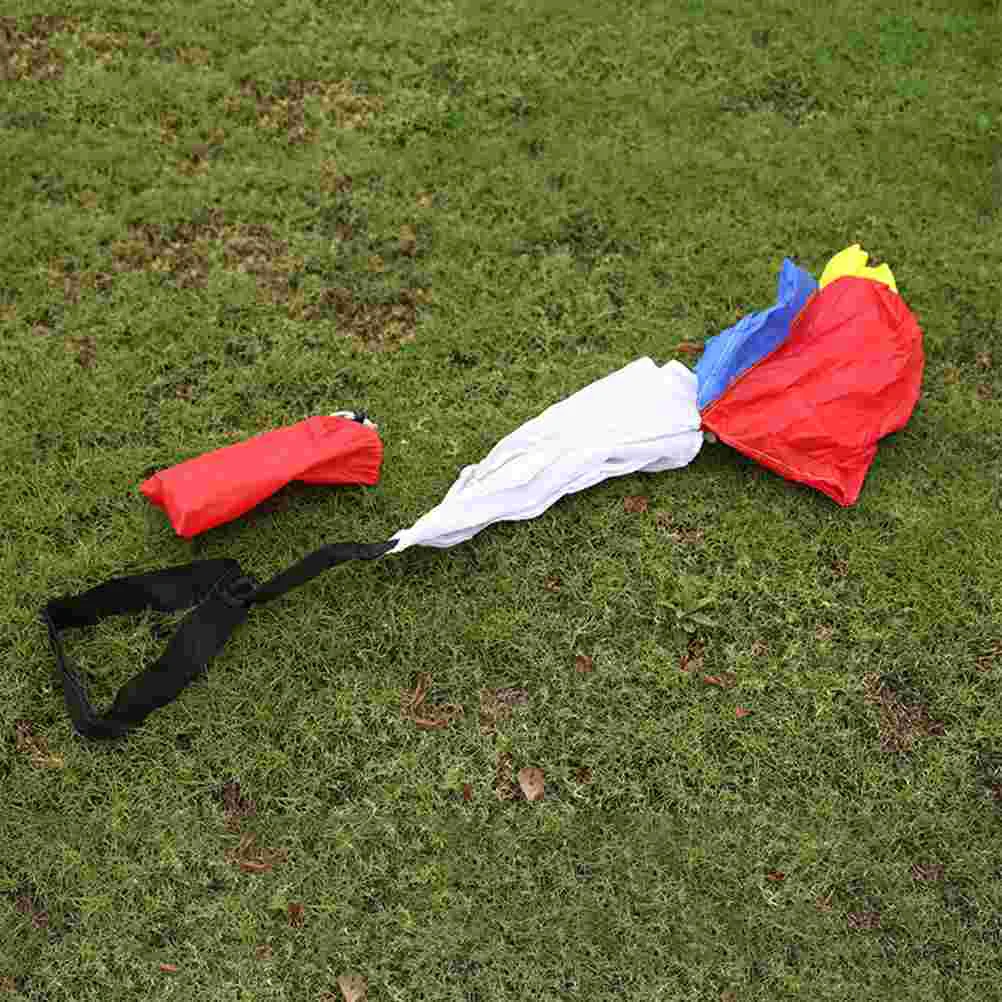 Football Resistance Parachute Athletic Strength Umbrella Running Equipment Colorful Physical Fitness