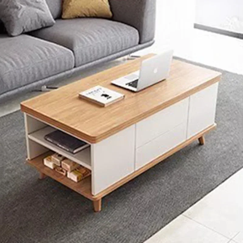 Nordic Side Coffee Table Trau Storage White Mesa Lateral Living Coffe Table Modern Minimalist Stoliki Do Kawy Home Furniture