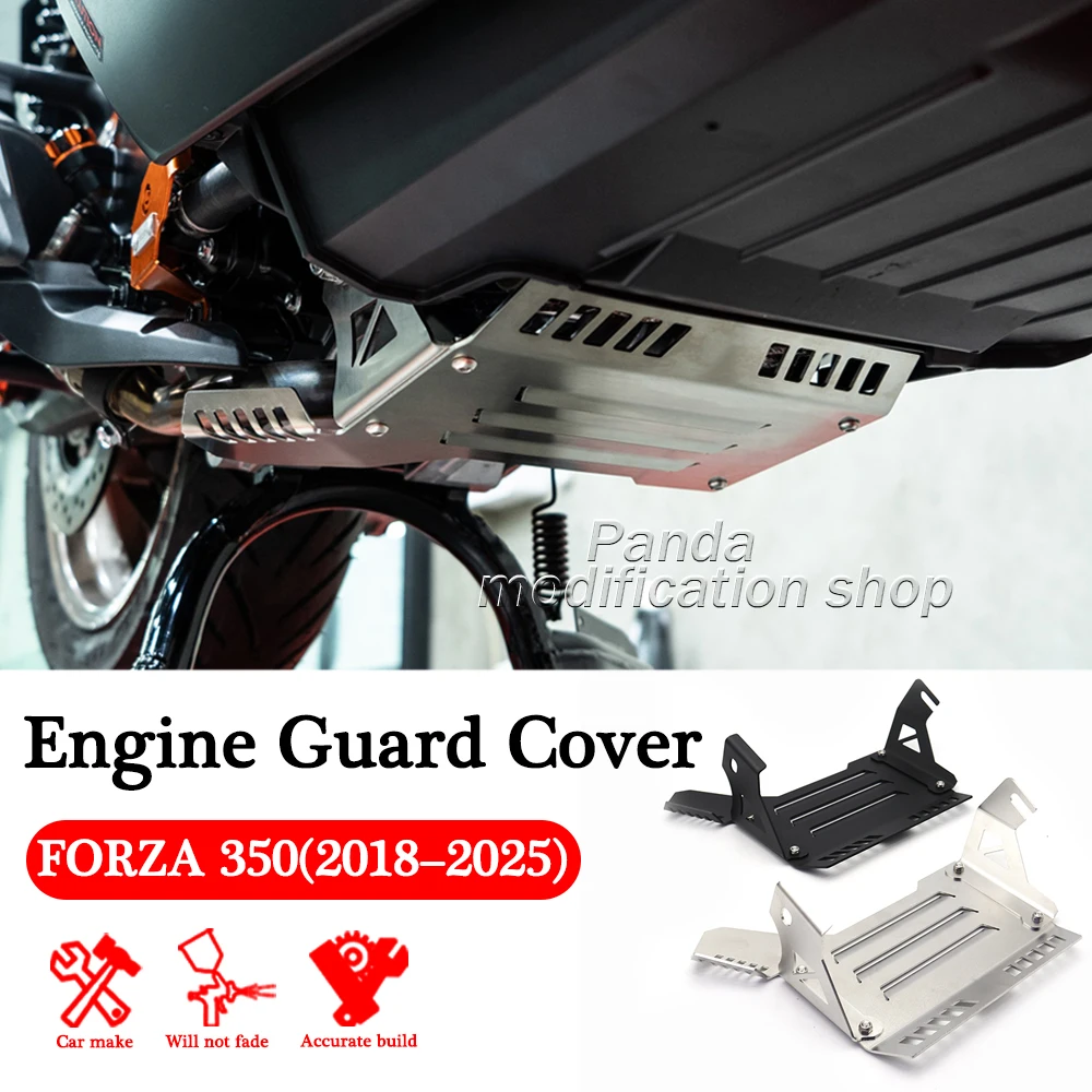 

Для HONDA FORZA 350 2018 2019 2020 2021 2022 2023 2024 2025 защитная пластина двигателя, поддон, защитная крышка двигателя