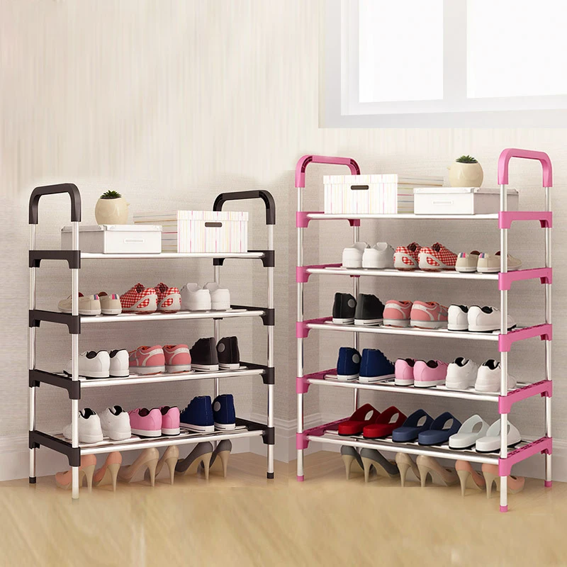 

Simple Shoe Rack Multi Layer Dustproof Household Doorstep Shoe Cabinet Storage Space Saving Assembly of Living Room Shoe-shelf