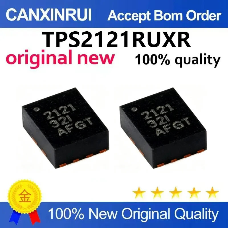 （5pcs-100pcs）Brand new original TPS2121RUXR silk screen 2121 chip package VQFN12 power multiplexer