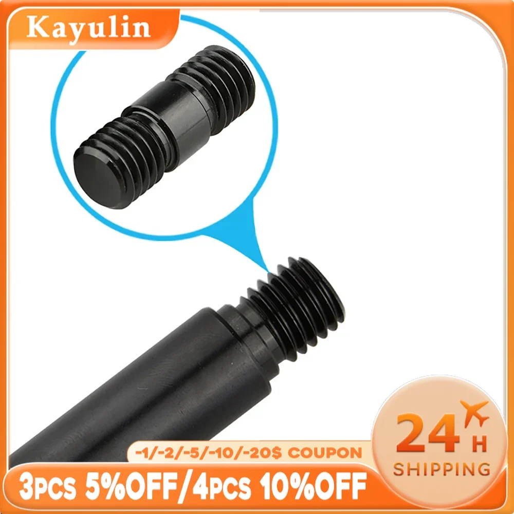 

Kayulin M12 Thread Rod Extension Connector (Black) for 15mm Rail Support System (2 piece)