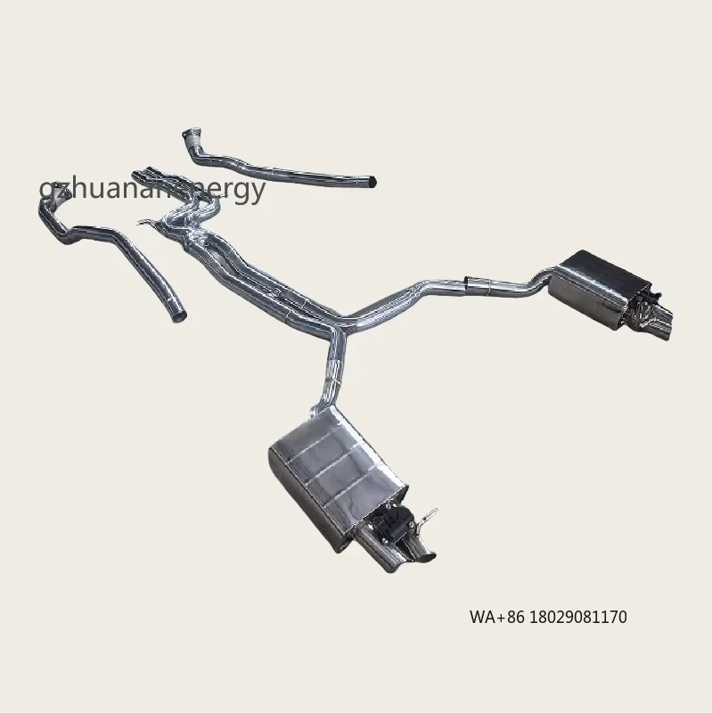 

Высокопроизводительная выхлопная система Valvetronic Catback для A6 C8 2.5 3.0T: выхлопные трубы и глушитель