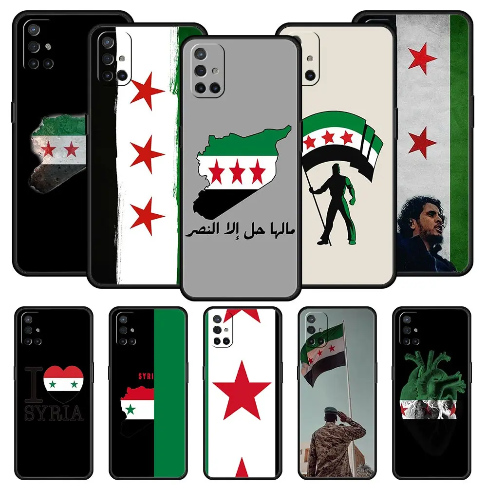 Phone Case For OnePlus 12 11 10 9 Pro 9T 12R 10R 9R 9RT 10T 8T 8 7 6T 7T Nord 2T CE 2 5G N200 N10 N100 Cover Syria flag