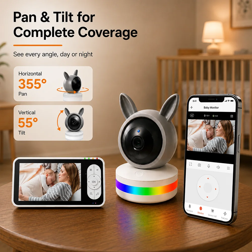 1080P Wi-Fi baby monitor 11