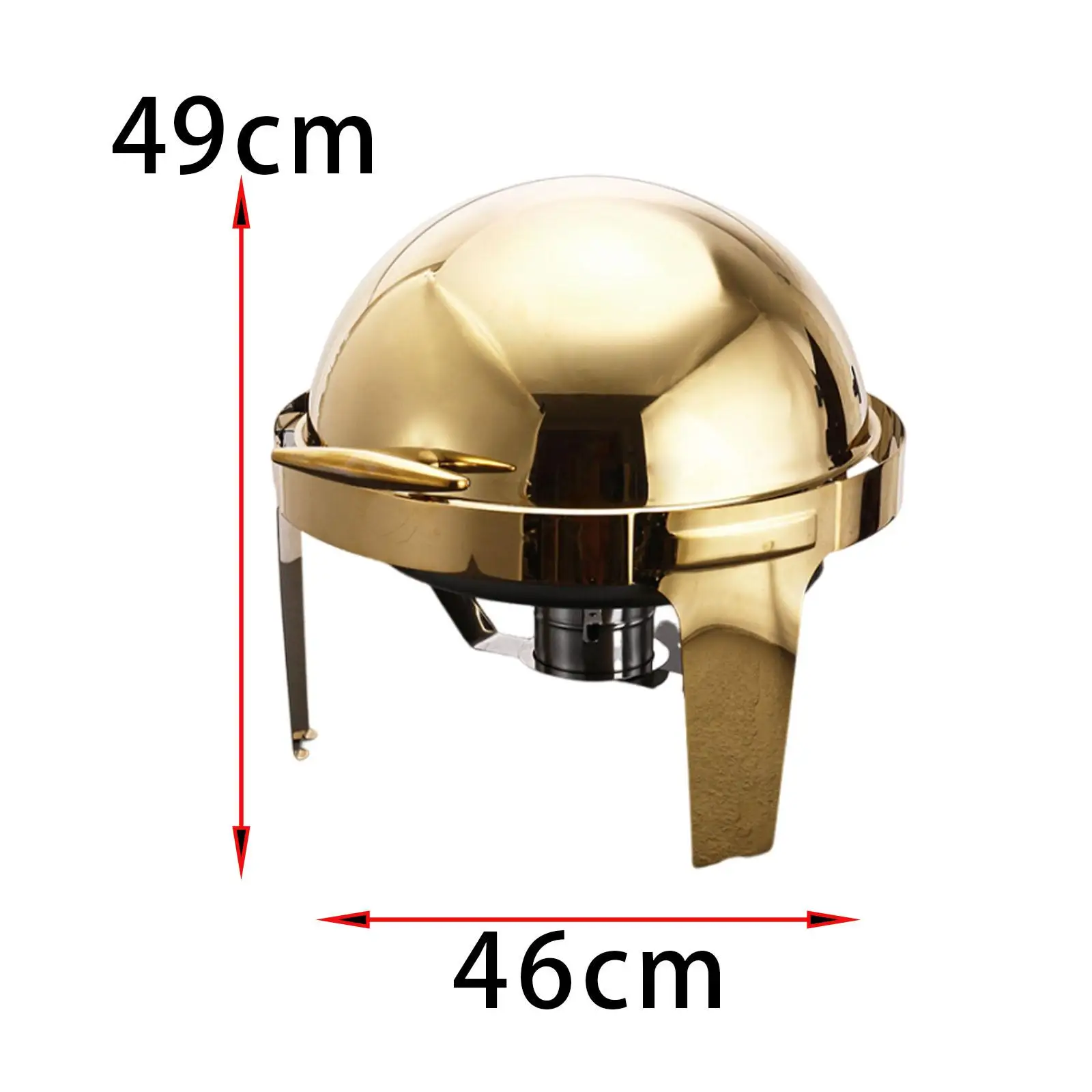 Chafing Dish Buffet Server tragbare robuste, leicht zu tragende Wasser wanne Kraftstoff halter für Bankett Picknick Hotel Urlaub Cafeteria