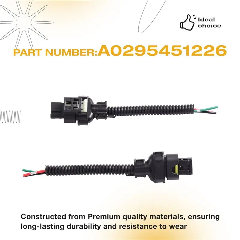 Car Bumper PDC Parking Sensor Connector Pigtail Plug A0295451226 For W205 C117 X156 W176 W246 W212